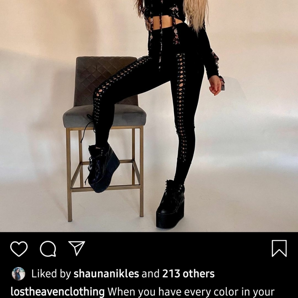 Pretty little savages lost heaven dava leggings
